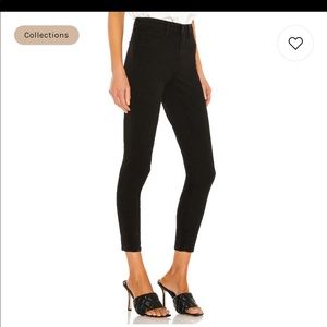 L'AGENCE Margot High Rise Skinny Pant in Black